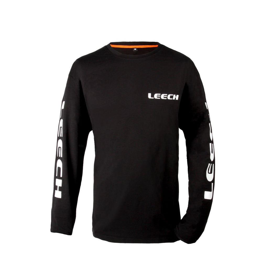 T-SHIRT LONGSLEEVE BLACK BIG LEECH