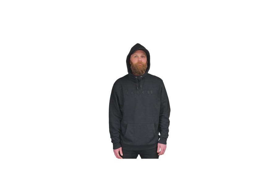 HOODIE STITCHED BLACK